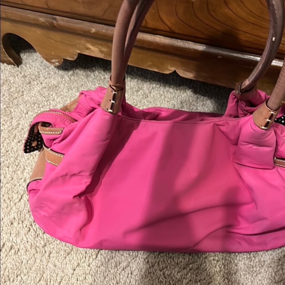 Kate Spade Pink Shoulder Bag with Gold Hardware - Picture 2 of 4